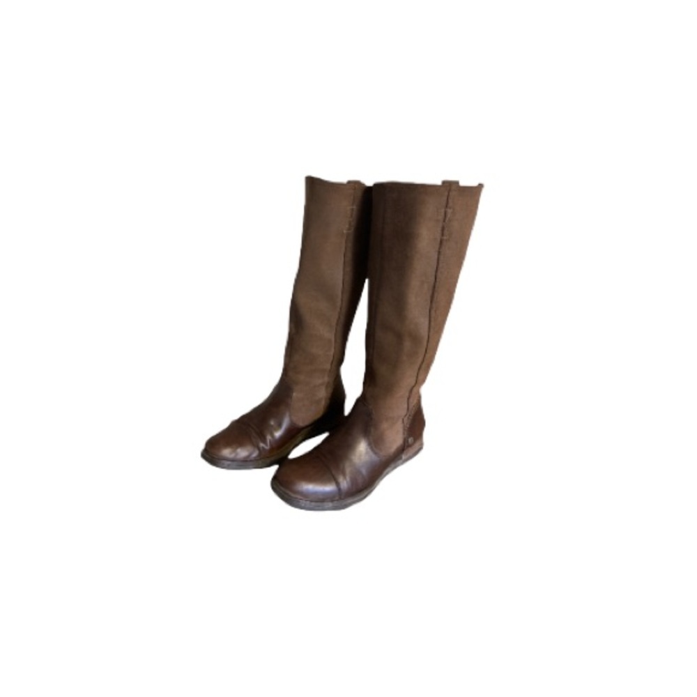 Sorel “Major Tall” Brown Leather and Suede Boots - Women’s Size 7.5